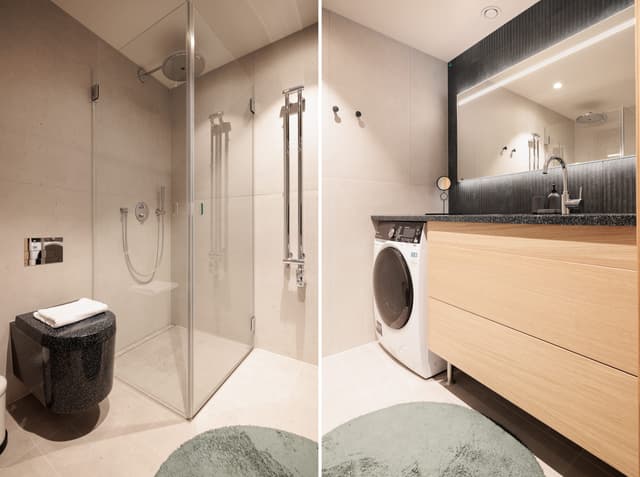 Skandinavisk studio med privat balkong på Kungsholmen, Stockholm