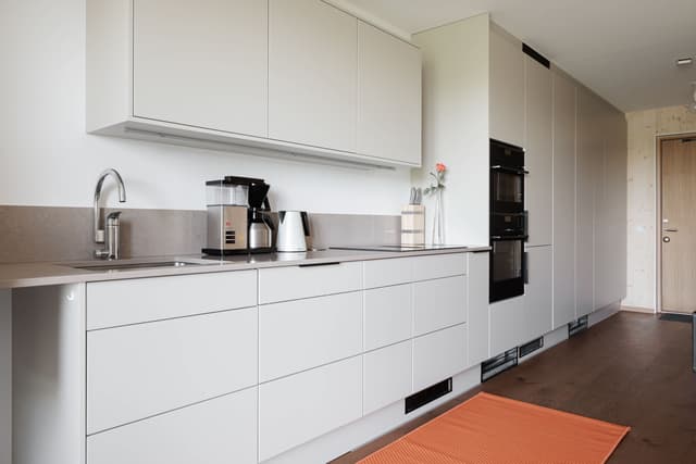 Skandinavisk studio med privat balkong på Kungsholmen, Stockholm