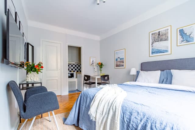 Studio apartment in Södermalm neighbourhood with chic decor