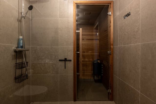 Two-room ski apartment with sauna and ski storage in mountain resort
