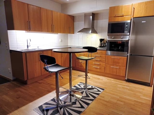 Apartment by Åre Square with private sauna, patio and easy walk to shops, dining and ski area