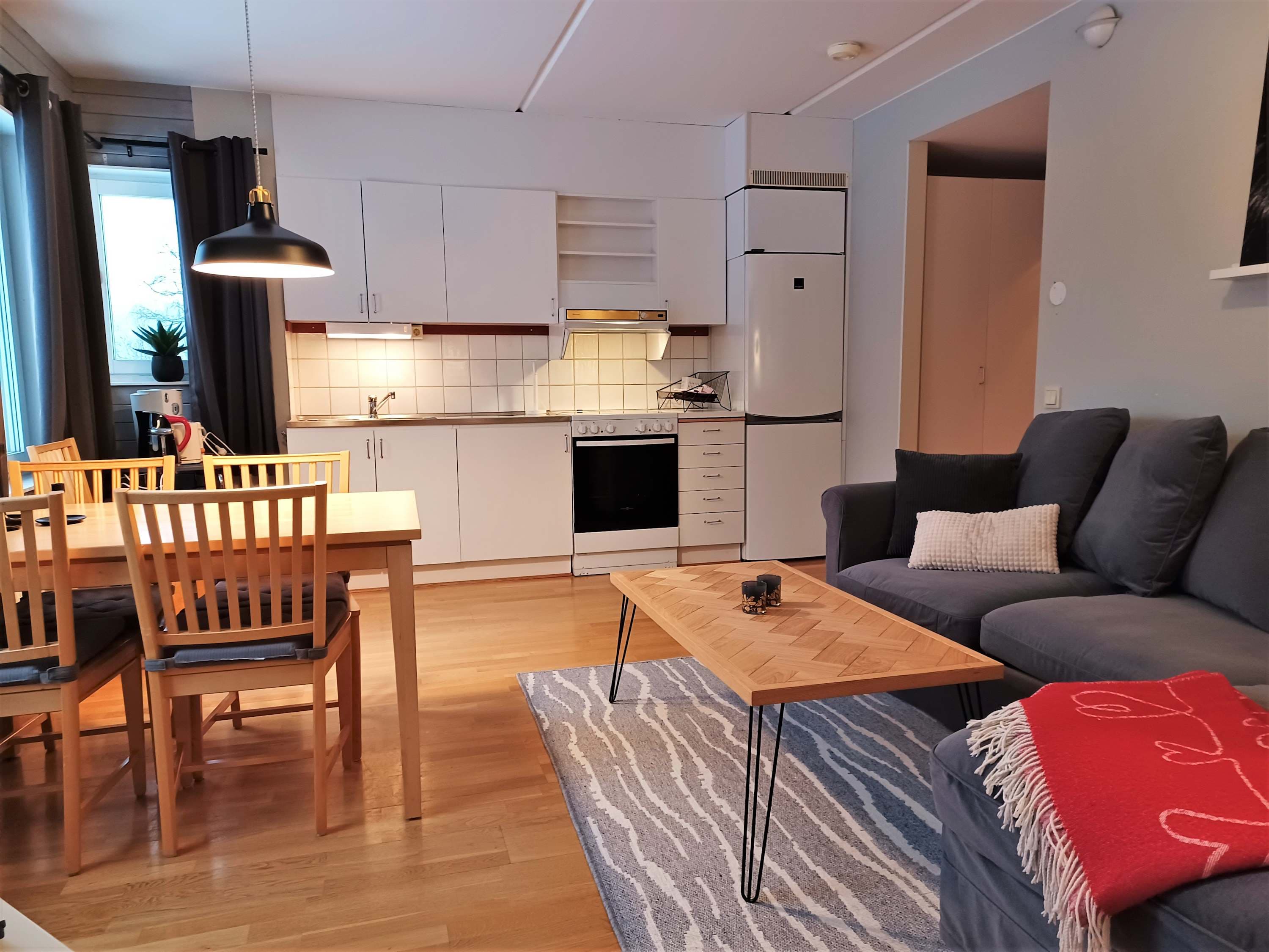 Ground-floor apartment in Åre Hummeln near Åre Square and ski lift, bunk beds and sofa bed, sleeps 6