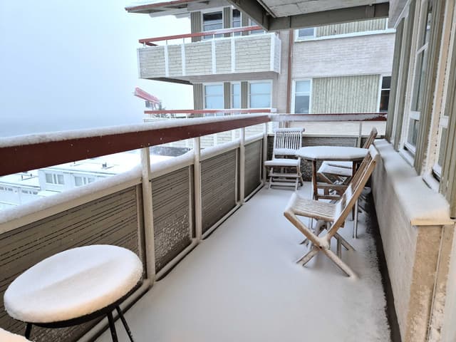 Ski-in/ski-out apartment in Åre near Åre Square with sauna, balcony and bunk-bed layout