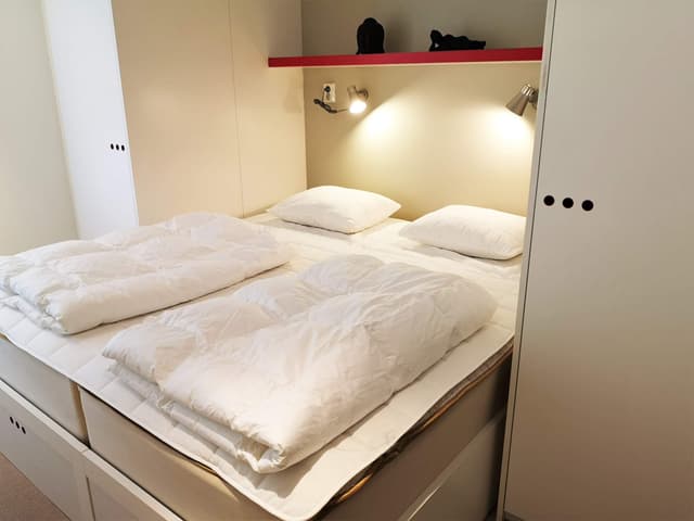 Two-level apartment in Granen, central Åre near Bergbanan, close to lifts and slopes, with private sauna.