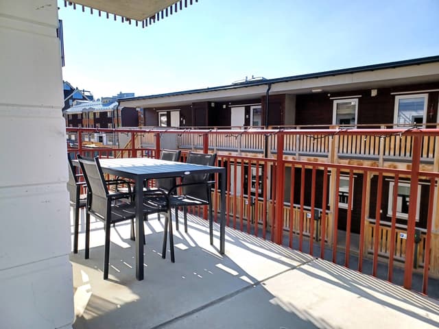 Apartment in central Åre near ski lift with private sauna and balcony