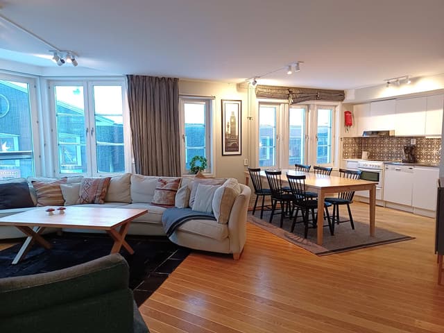 Apartment in central Åre near ski slopes and the town square with private sauna
