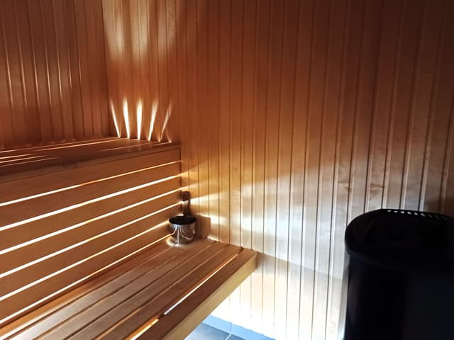 Åre duplex apartment with fireplace, private sauna, ski storage and in-house garage parking