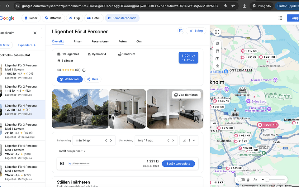 Guestit – The first Swedish rental company with direct access on Google Travel