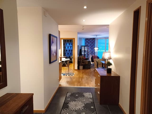 Apartment by Åre Square with private sauna, patio and easy walk to shops, dining and ski area