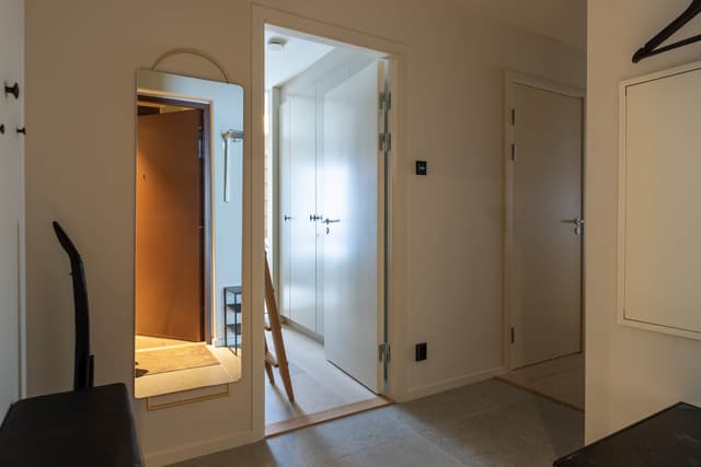 Two-room ski apartment with sauna and ski storage in mountain resort