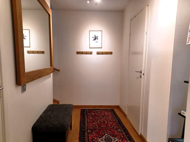 Ski-in/ski-out duplex apartment in Åre with private sauna, balcony and shared ski storage