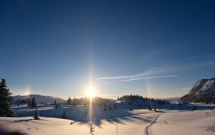 When does the sun rise in Åre?