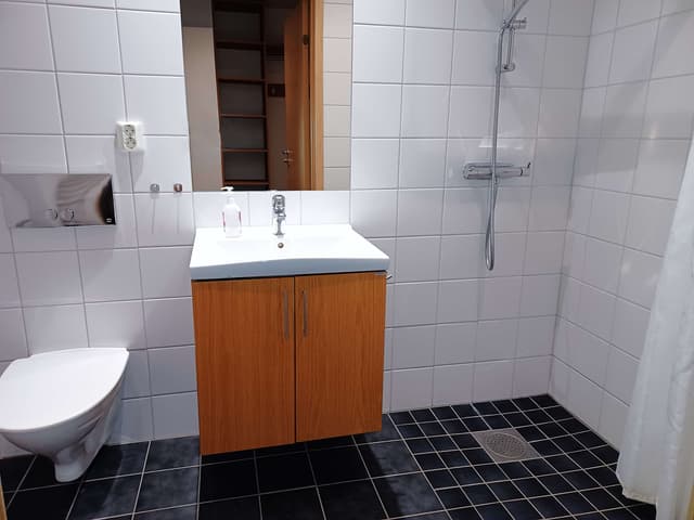 Ski apartment near Åre Square with private sauna, three bedrooms, ski storage and garage parking