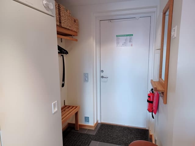 Ski-in/ski-out duplex apartment in Åre with private sauna, balcony and shared ski storage
