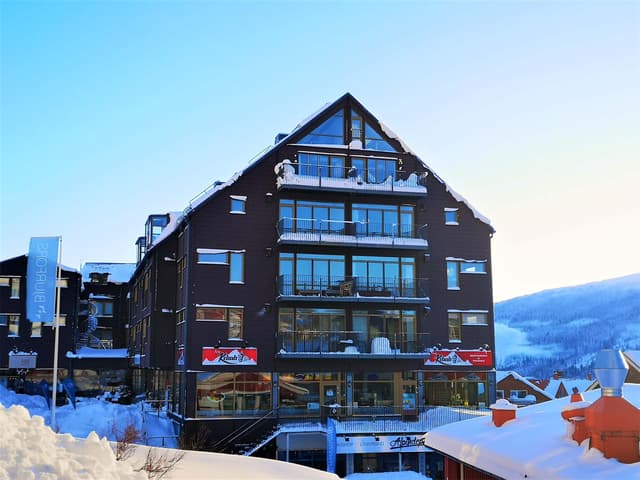Central apartment in Åre near the village square and Bergbanan, close to ski area with parking and ski storage