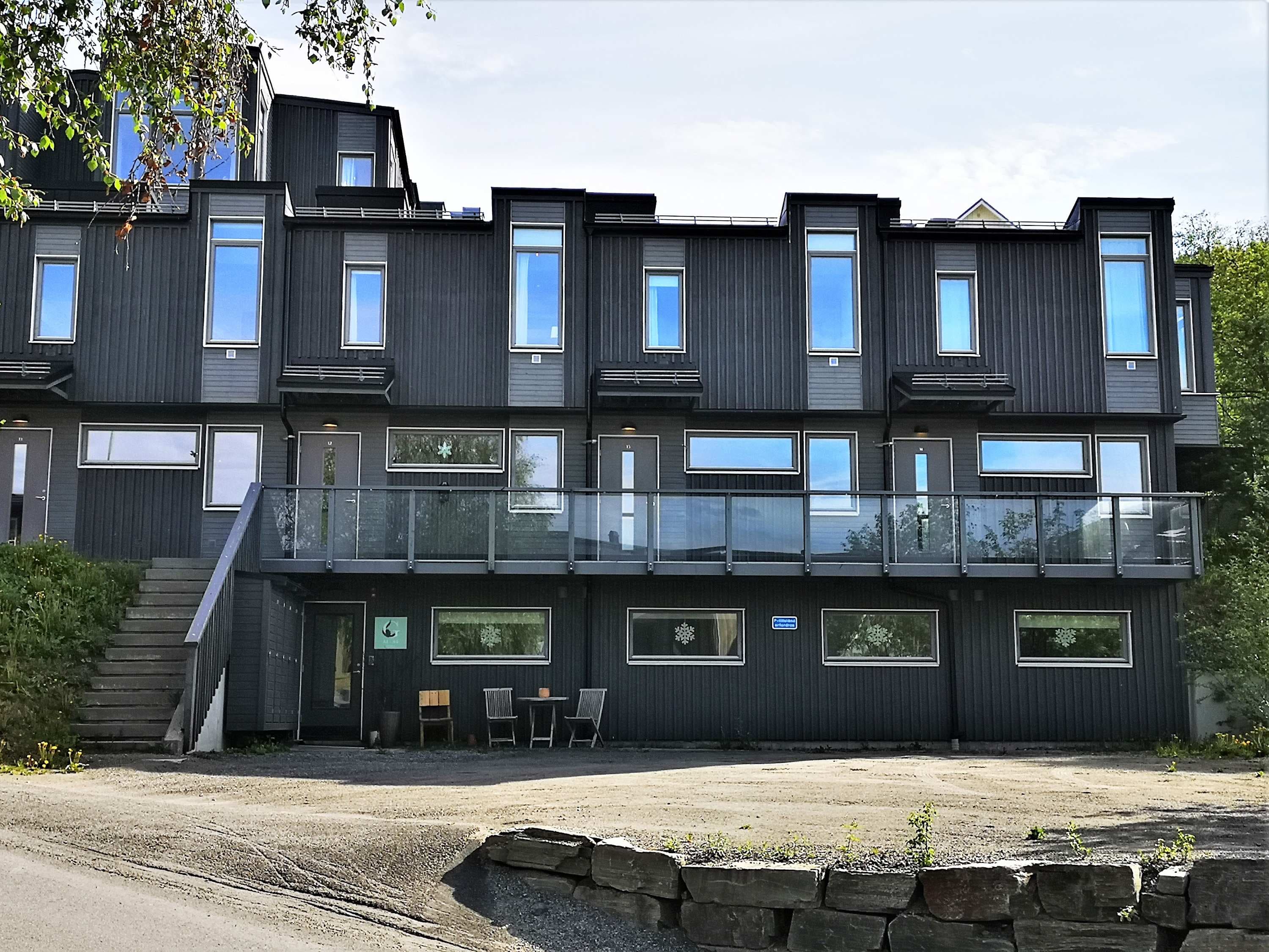 Two-level apartment in Åre near the ski slopes, Bergbanan and Åre Square, with private sauna
