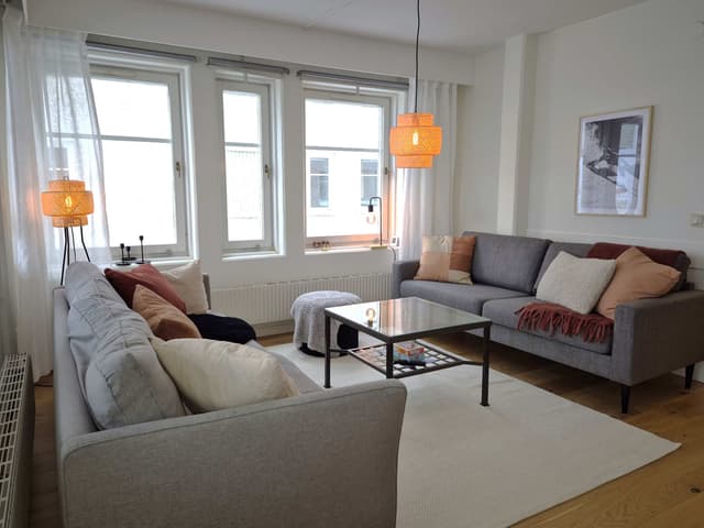 Ski-in/ski-out apartment in Åre near Åre Square with sauna, balcony and bunk-bed layout