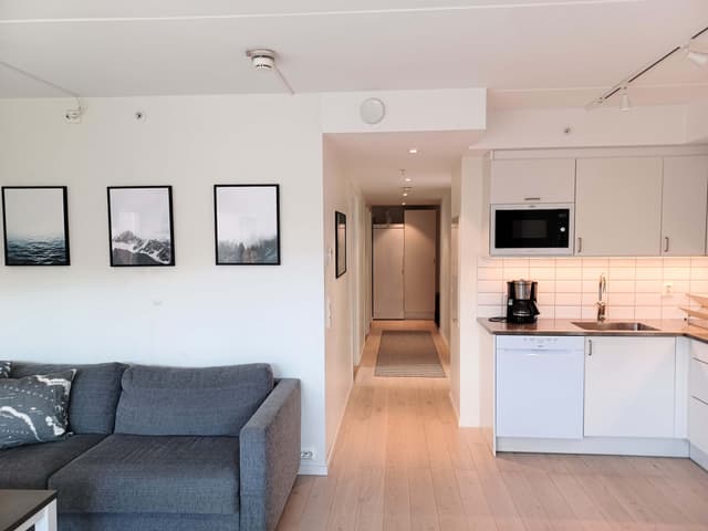Apartment in central Åre near ski lift with private sauna and balcony